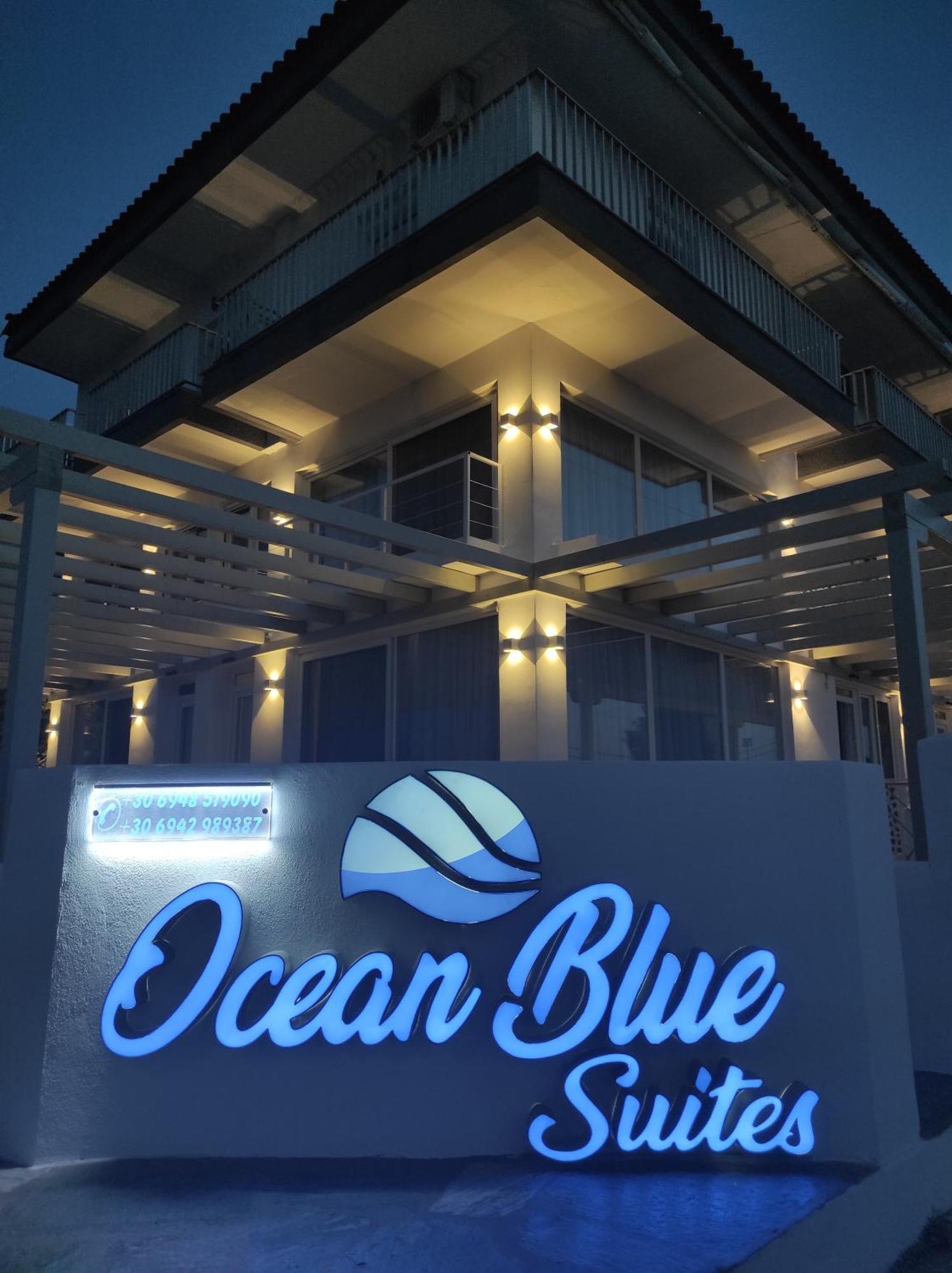 Ocean Blue Suites Ierissós Ngoại thất bức ảnh